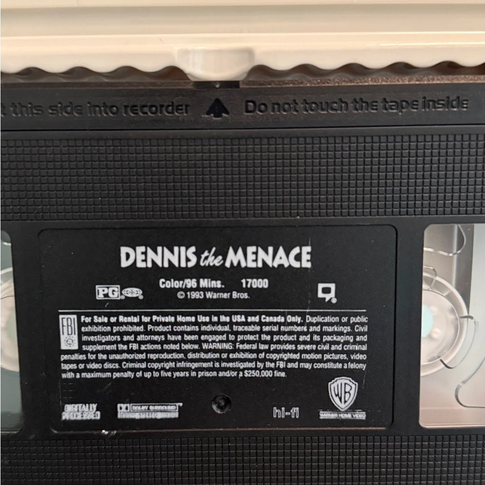 Warner Bros. classic vhs